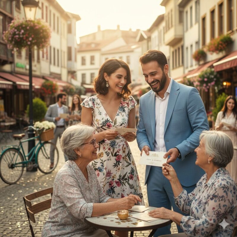 davetiye dağıtımı