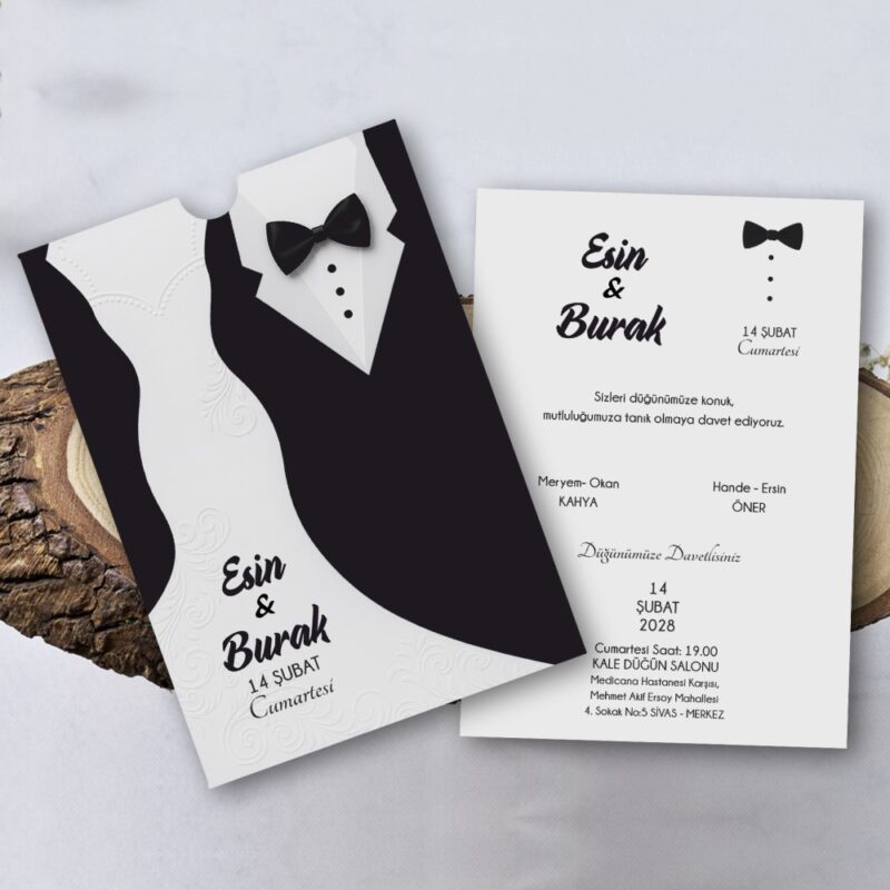 gelin damat davetiye