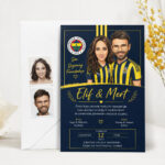 Taraftar Karikatür Fenerbahçe Davetiye