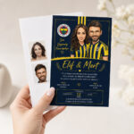Taraftar Karikatür Fenerbahçe Davetiye